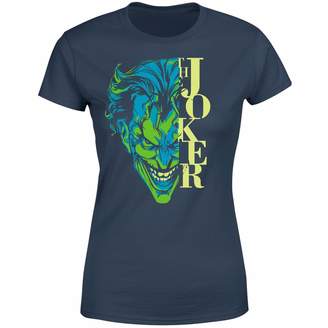 Dc Comics DC Comics Batman Split Joker Stare Women's T-Shirt