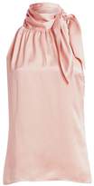 Thumbnail for your product : Zimmermann Tie-Neck Silk Halter Blouse