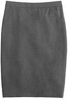 Thumbnail for your product : J.Crew Petite pencil skirt in Italian two-way stretch wool