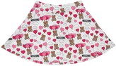 Thumbnail for your product : Moschino All Over Print Cotton Sweat Skirt