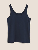 Thumbnail for your product : Marks and Spencer Cotton Built-up Shoulder Vest