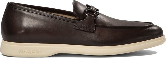Ferragamo Gancini Slip-On Loafers