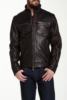 Thumbnail for your product : Rogue Wire Collar Leather Jacket