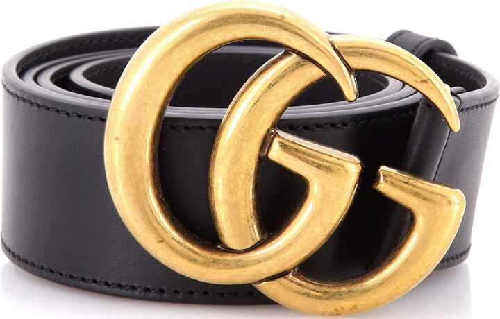 GUCCI GG Marmont Belt Leather Medium