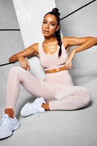 Thumbnail for your product : boohoo Soft Touch Ruched Bum Booty Boost Gym Legging