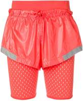 Thumbnail for your product : adidas by Stella McCartney layered performance shorts