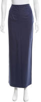 Thumbnail for your product : Yohji Yamamoto Silk Maxi Skirt