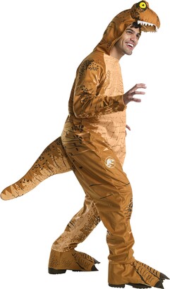 Rubie's Costume Co Rubie's Men's Oversized T-Rex Dinosaur Costume Jumpsuit