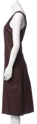 Veda Sleeveless Leather Dress w/ Tags