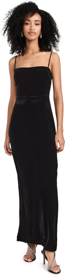 Reformation Frankie Velvet Dress