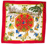 Thumbnail for your product : Hermes Joie d'Hiver Silk Jacquard Scarf