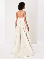 Thumbnail for your product : Oscar de la Renta Metallic Moire Faille Gown