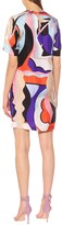 Thumbnail for your product : Emilio Pucci Printed silk-twill minidress