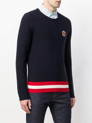 Gucci bee plaque sweater