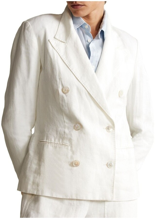 white linen jacket australia