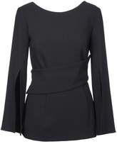 Thumbnail for your product : P.A.R.O.S.H. Fitted Open-sleeve Blouse