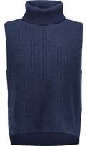 Thumbnail for your product : Magaschoni Ribbed Wool And Cashmere-Blend Turtleneck Sweater