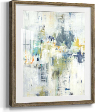 Wrought Studio Graphite Moon I Framed Print