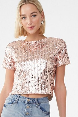 sequin tops forever 21