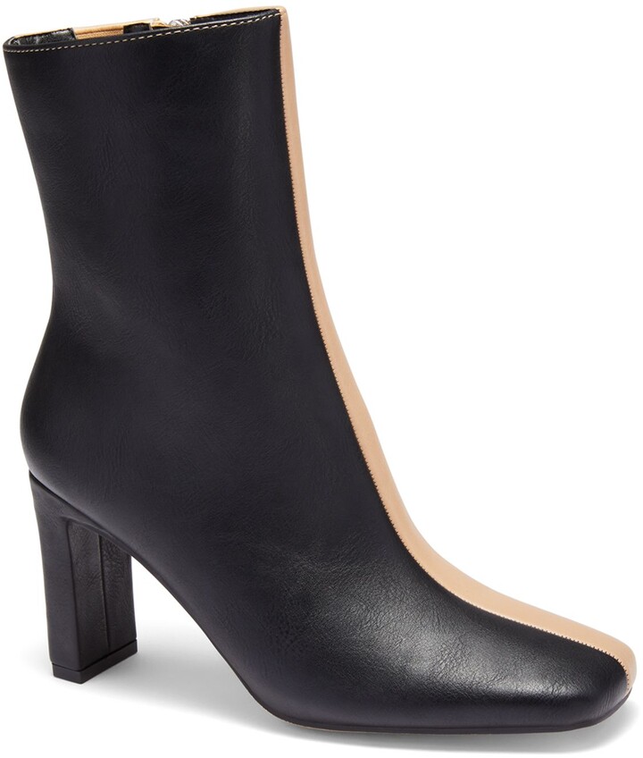 2 inch black booties