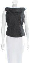 Thumbnail for your product : Calvin Klein Collection Textured Sleeveless Top