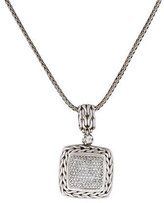 Thumbnail for your product : John Hardy Pavé Diamond Classic Chain Pendant Necklace