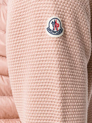 Moncler Dawn and knit cardigan