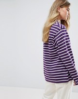 Thumbnail for your product : Weekday Striped Skater T-Shirt