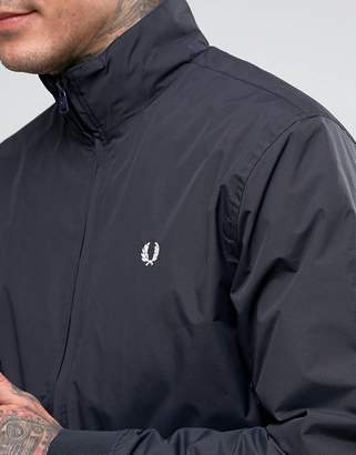Fred Perry Brentham Mesh Lined Jacket In Navy