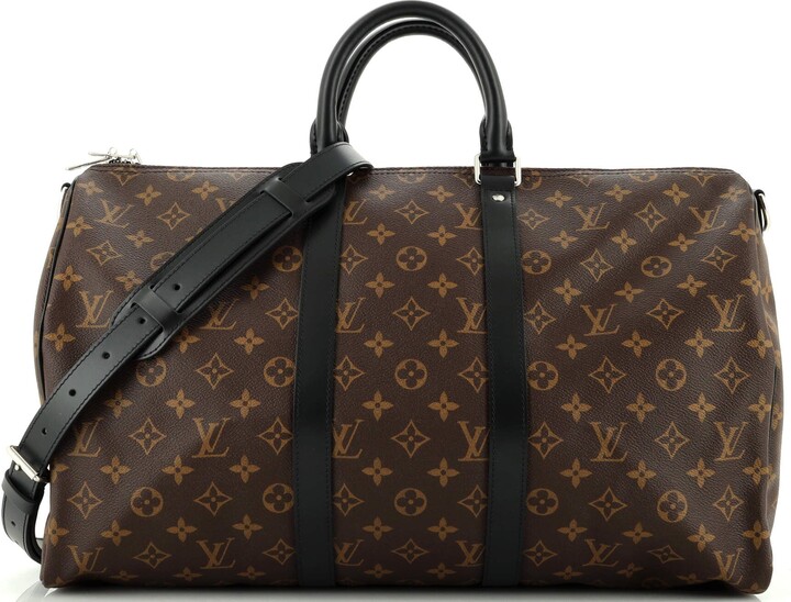 Louis Vuitton Bag Keepall Bandouliere 45 Monogram Macassar | 3D model