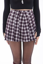 Thumbnail for your product : Forever 21 Pleated Plaid Mini Skirt