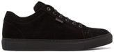 Thumbnail for your product : Brioni Black Suede Derek Sneakers