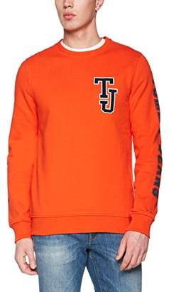 Tommy Jeans Men's Logo Crew Neck Sweatshirt,XX-Large