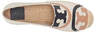 Tory Burch Poppy Espadrille Flat (Powder/Muilti) Women's Shoes