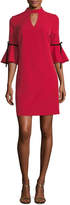 Thumbnail for your product : Julia Jordan Bell-Sleeve Cutout-Detail Dress