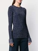 Thumbnail for your product : Derek Lam 10 Crosby lurex rib pullover