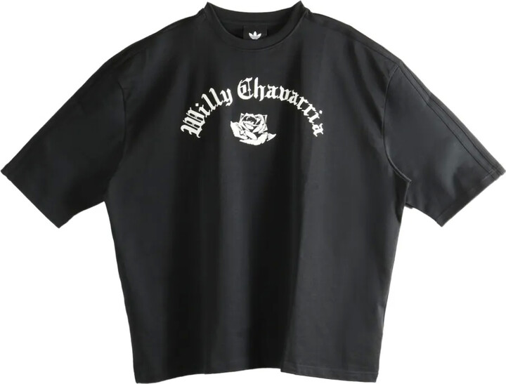 adidas x Willy Chavarria graphic-print crew neck T-shirt