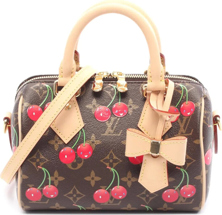 Louis Vuitton Pre-Owned 2021-2025 Takashi Murakami Monogram Cherry Speedy Bandouliere 20 satchel