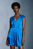 Thumbnail for your product : Karen Millen Luxe Silk Sand Wash Playsuit