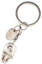 Thumbnail for your product : Alexander McQueen Crystal Eyed Skull Key Chain