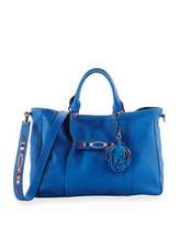 Thumbnail for your product : Longchamp 3D Massai Medium Leather Tote Bag, Blue