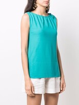 Thumbnail for your product : Zanone Drawstring-Neck Tank Top