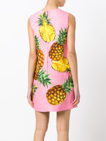 Thumbnail for your product : Dolce & Gabbana pineapple printed brocade dress