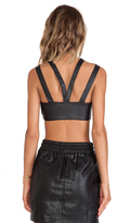 Thumbnail for your product : Evil Twin Bust Up Matt Coated Bralet