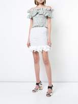 Thumbnail for your product : Petersyn ruffled mini skirt