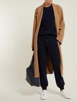 Thumbnail for your product : Barrie Romantic Cashmere Track Pants - Womens - Navy
