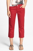 Thumbnail for your product : Jolt 'Mini' Crop Skinny Jeans (Juniors)