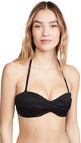 Thumbnail for your product : PQ Swim Black Pearl Goddess Bandeau Bikini Top
