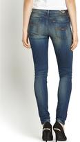 Thumbnail for your product : Replay Luz Super Skinny Studded Jeans