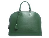 Thumbnail for your product : Louis Vuitton Pre-Owned Menthe Green Epi Alma MM Bag